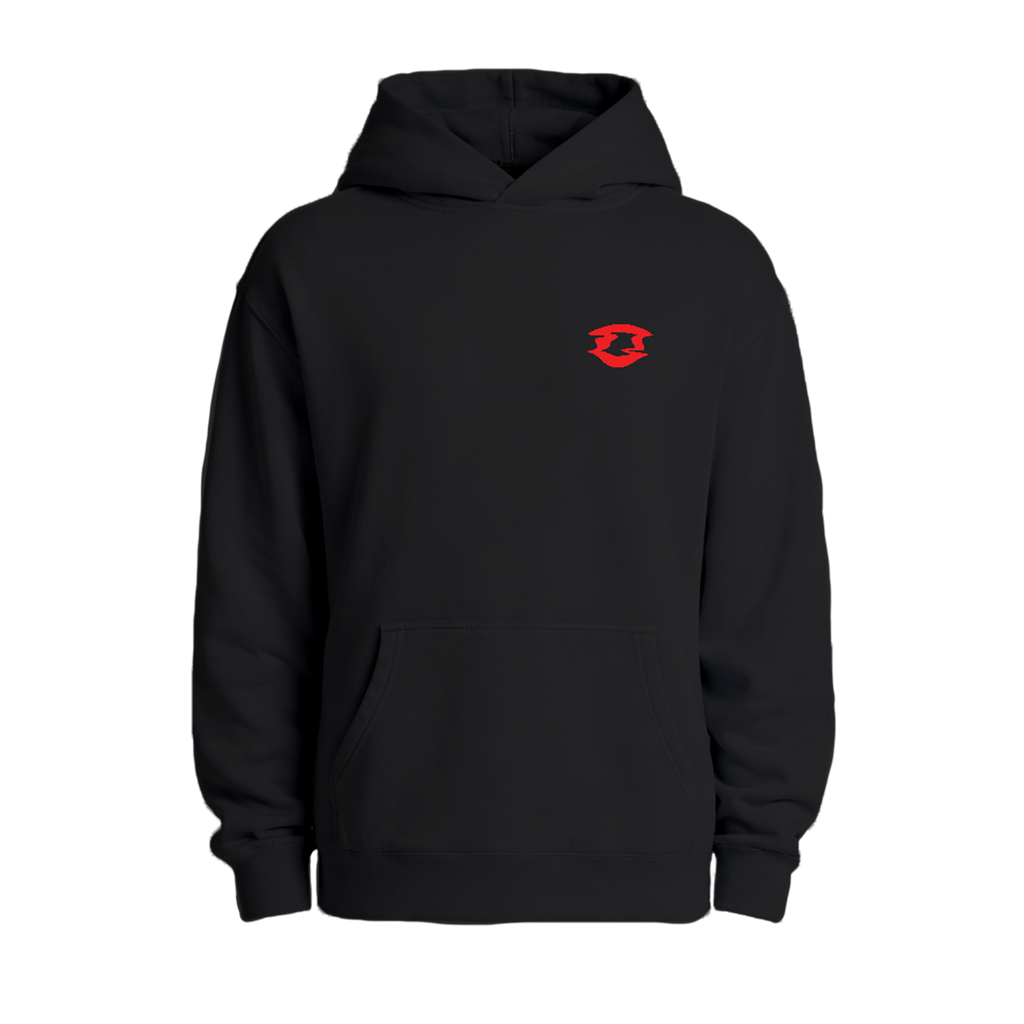 Here For Good Music Black Hoodie