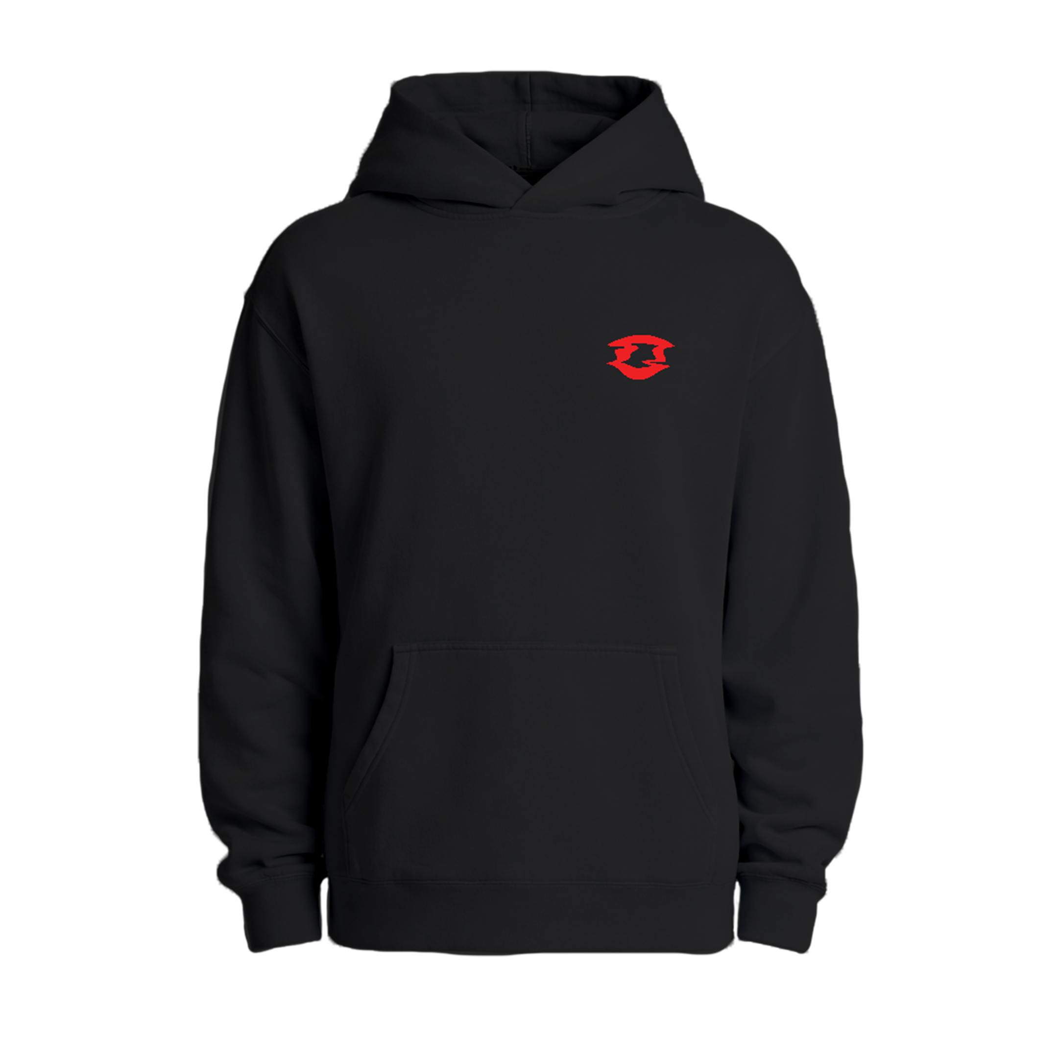 Here For Good Music Black Hoodie