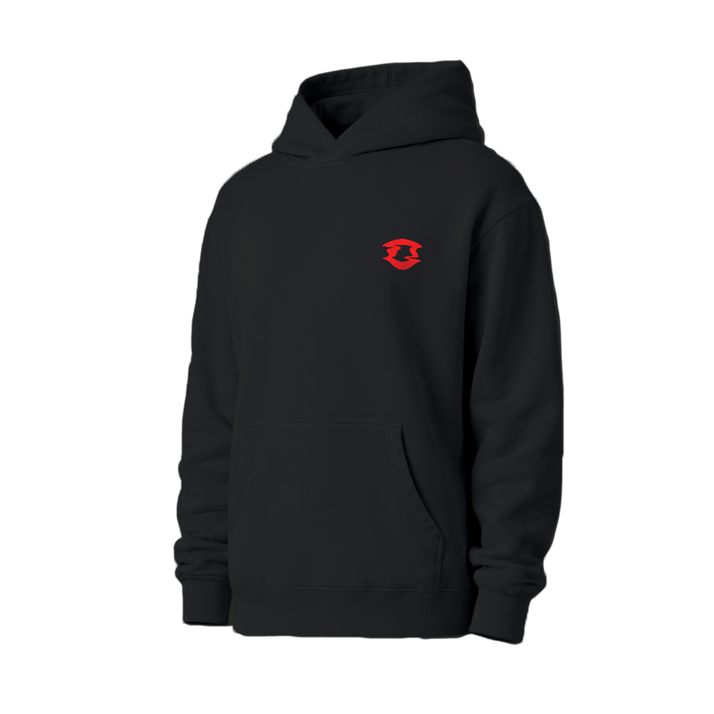 Here For Good Music Black Hoodie