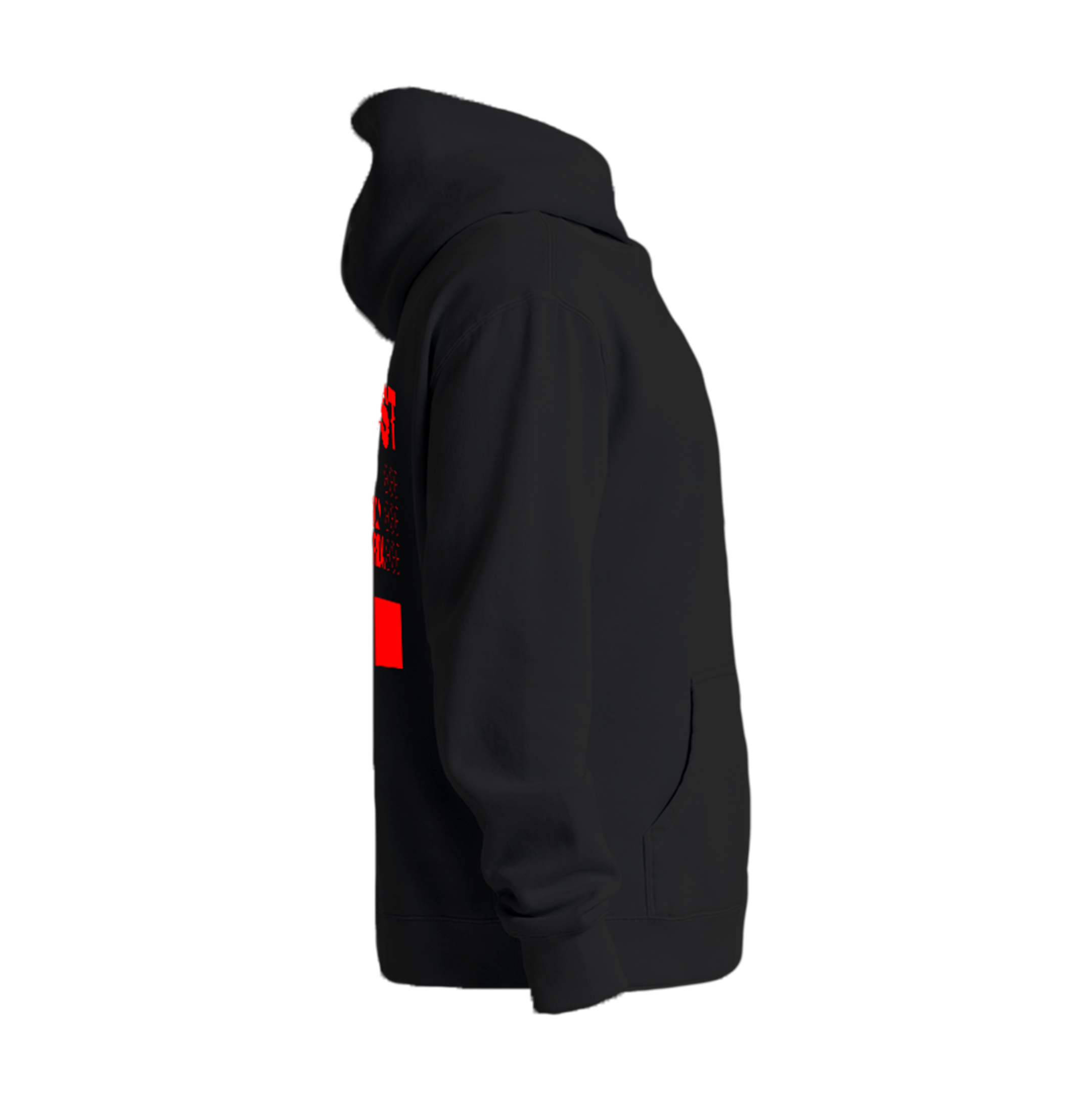 Here For Good Music Black Hoodie