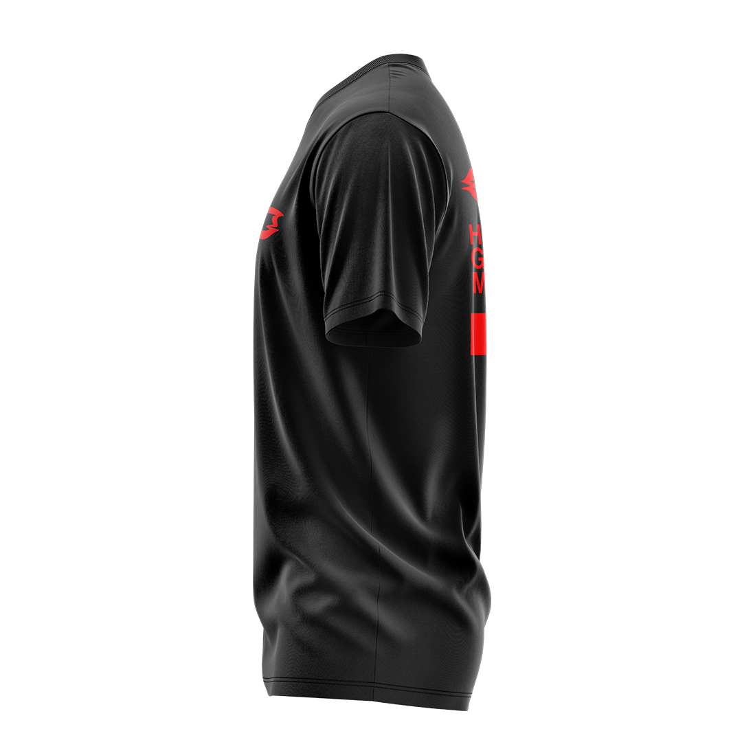 Here For Good Music Black T-Shirt