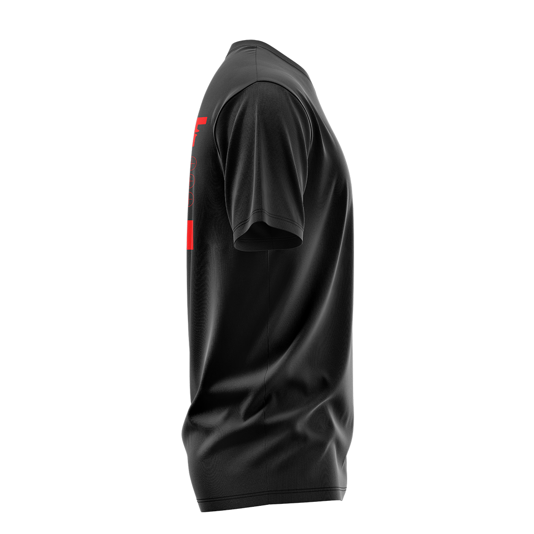 Here For Good Music Black T-Shirt