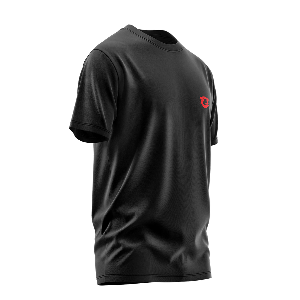 Here For Good Music Black T-Shirt