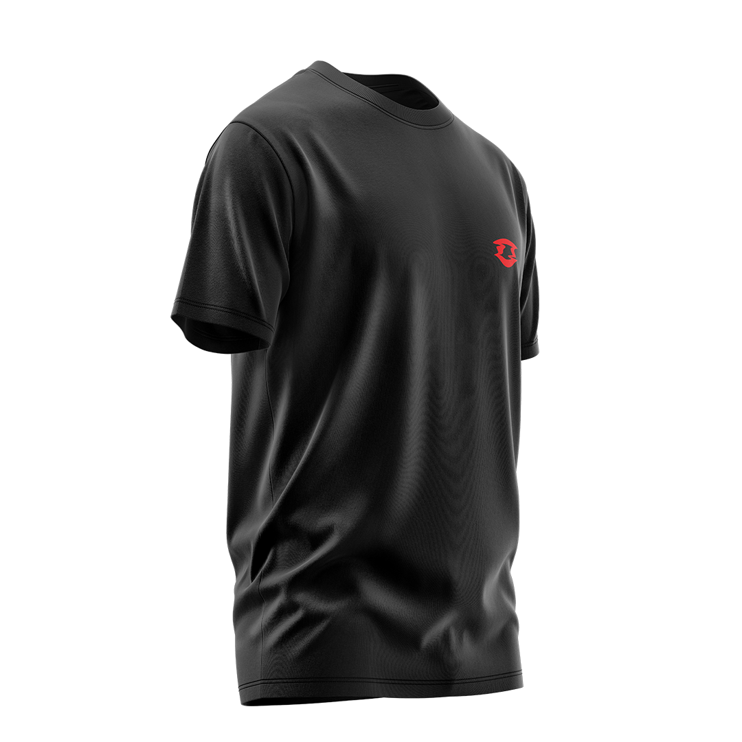 Here For Good Music Black T-Shirt