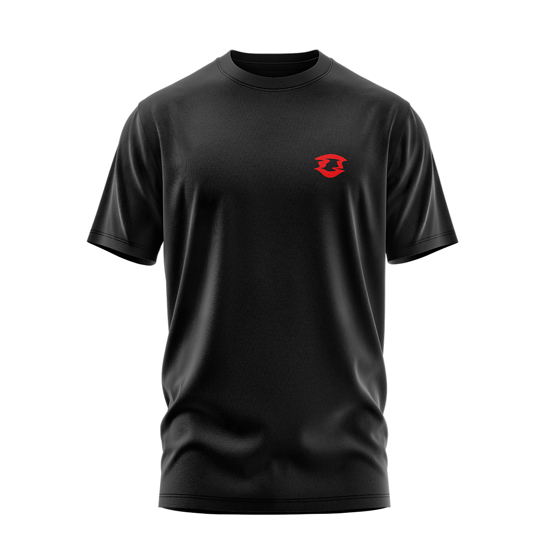 Here For Good Music Black T-Shirt